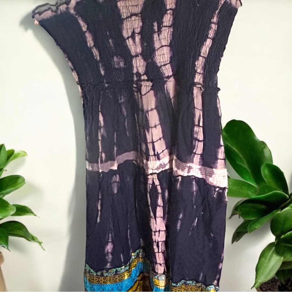 NWT Chaudry KC Smocked Maxi Dress - NWT - Size Medium - Picture 6 of 9
